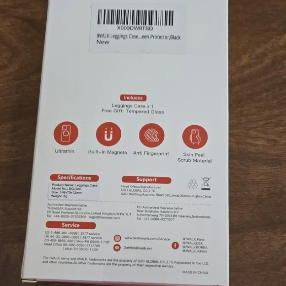 Black Matte iPhone 13 Pro Case with Triple Camera Cutout - Picture 3 of 3